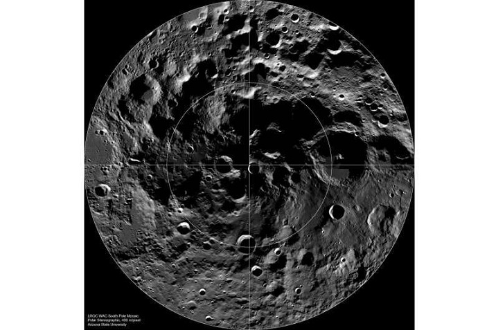 عکس/ کشف تله‌های سرد دی اکسید کربن برای اولین بار در ماه