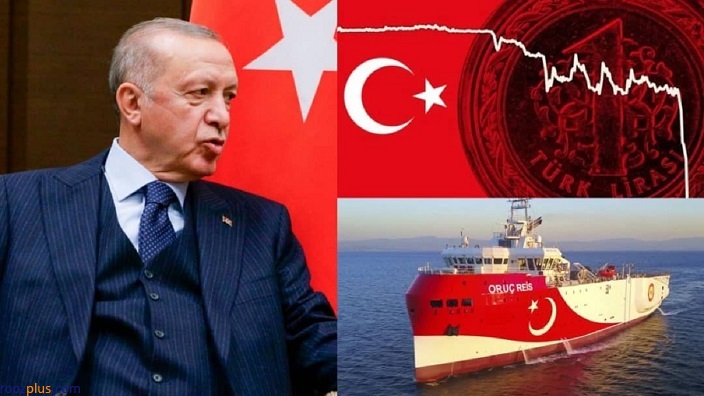 رجب طیب اردوغان بر سر دو راهی سقوط لیر و کمبود سوخت یا ماجراجویی در مدیترانه!/ اصلی‌ترین چالش پیش‌روی ترکیه کدامند؟