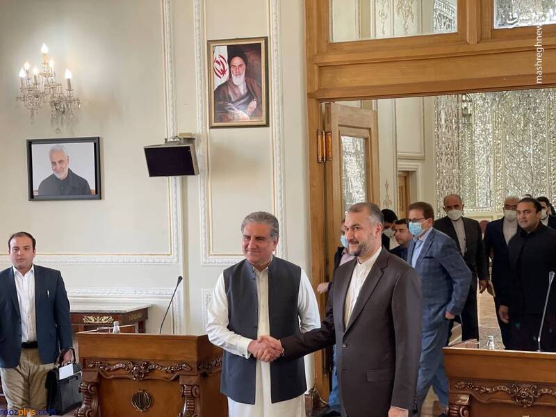 دیدار وزیر خارجه پاکستان با امیرعبداللهیان/عکس