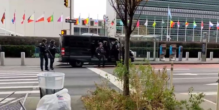 گزارش‌هایی از ورود یک فرد مسلح به ساختمان سازمان ملل در نیویورک