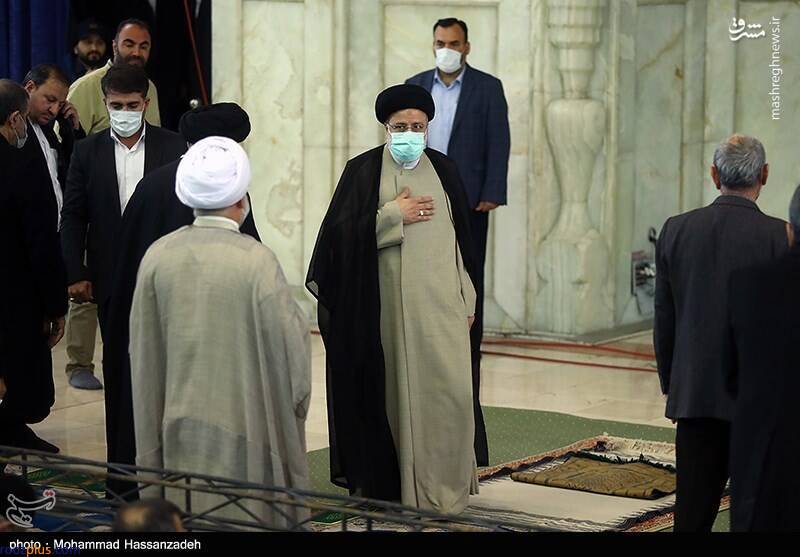 حضور رئیسی در نماز جمعه تهران/عکس