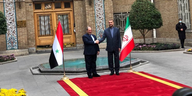 وزیر خارجه سوریه با امیرعبداللهیان دیدار کرد