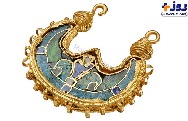 عکس/ کشف گوشواره طلا از قرن یازدهم در دانمارک