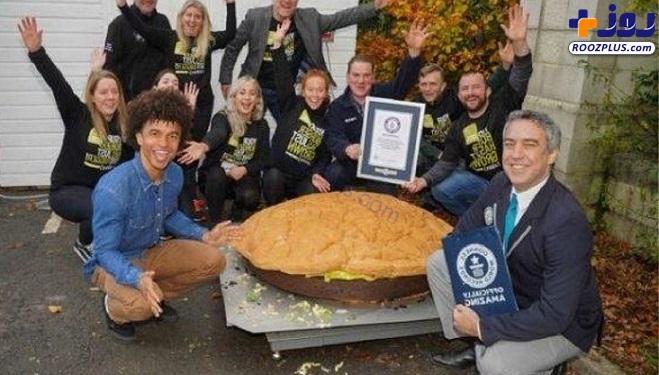عکس/ بزرگترین همبرگر گیاهی جهان در ایرلند شمالی درست شد