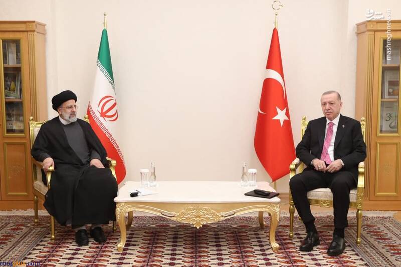 دیدار اردوغان با رئیسی/عکس