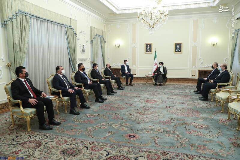 دیدار وزیر امور خارجه عراق با رئیسی/عکس