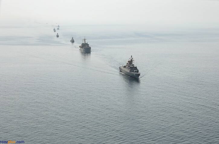 رژه شناورهای نیروی دریایی ارتش/ عکس
