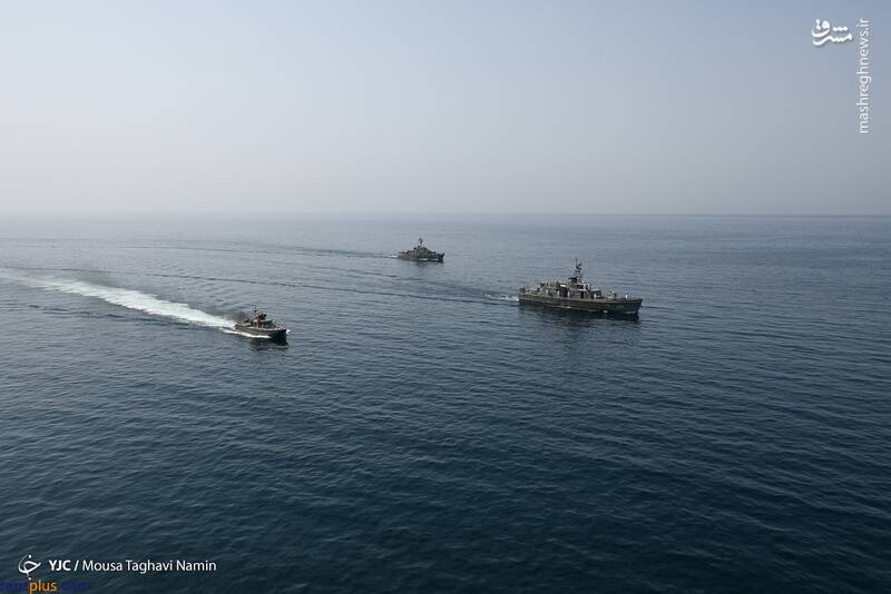 رژه شناورهای نیروی دریایی ارتش +عکس