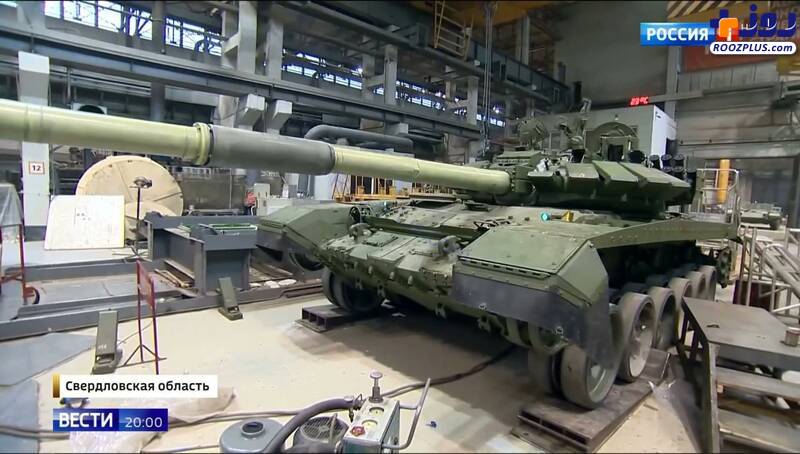 اضافه‌شدن تانک‌های ارتقاء یافته‌ T-72B به میدان نبرد اوکراین+عکس