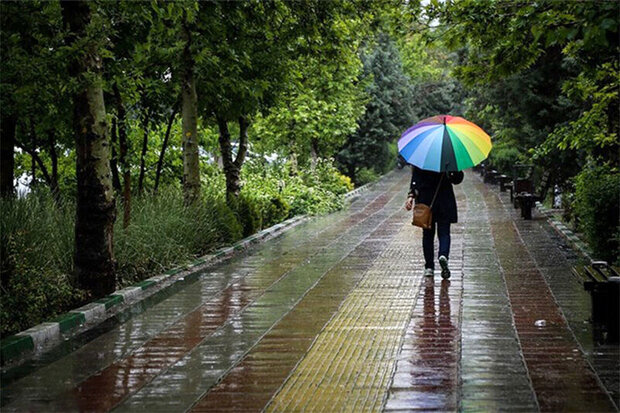 بارش باران در نقاط مختلف کشور