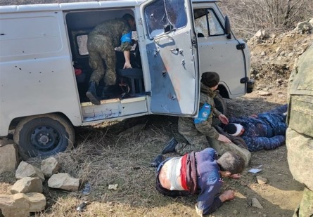 درگیری در قره باغ بین نیروهای نظامی ارمنی و آذربایجانی/ ۳ افسر پلیس کشته شدند