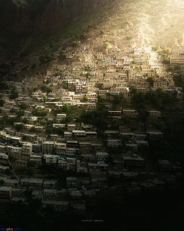 رَدِ خورشید بر هورامان کردستان +عکس