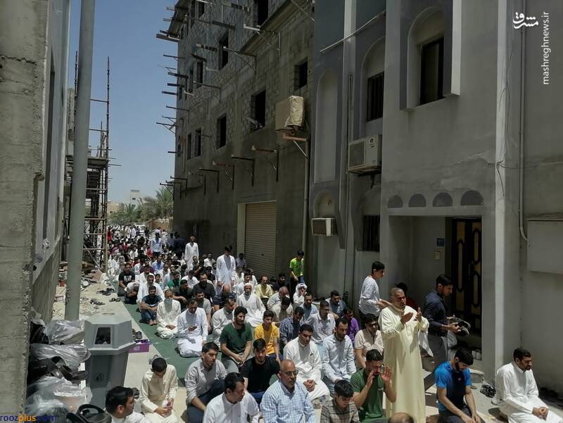 برپایی نماز جمعه شیعیان در بحرین پس از ۶ سال ممنوعیت +عکس