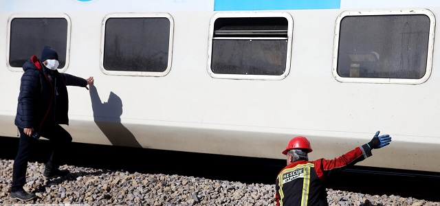 فرماندار طبس: ۱۰ نفر در حادثه خروج قطار جان باختند