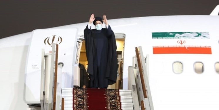 رئیس‌جمهور مسقط را به مقصد تهران ترک کرد