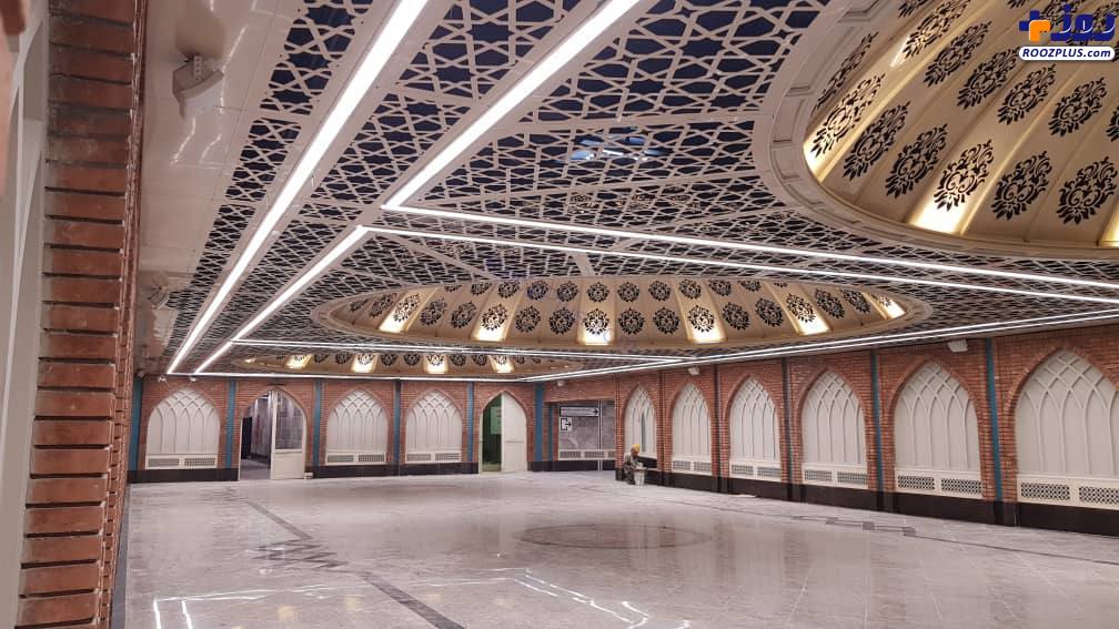 معماری زیبای ایستگاه مترو شهدای هفده شهریور تهران +عکس