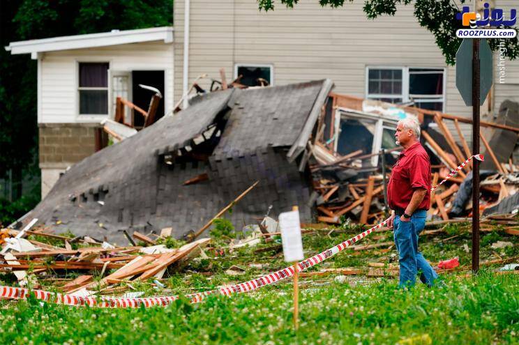 ۵ کشته براثر انفجار یک خانه در پنسیلوانیا +عکس