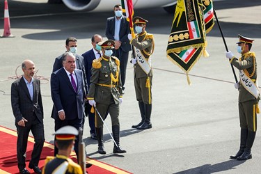 ورود رئیس جمهور تاجیکستان به تهران