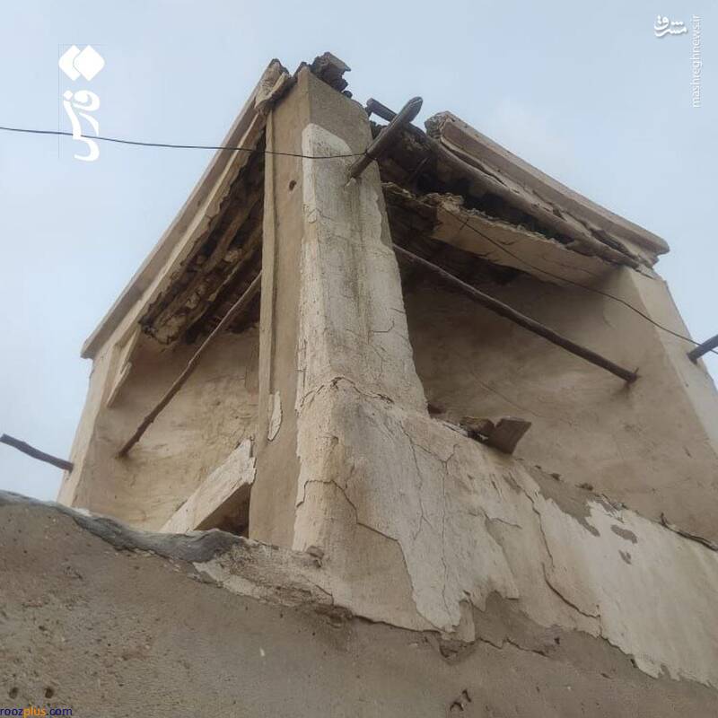 وضعیت بادگیرهای تاریخی در قشم بعد از زلزله/ عکس