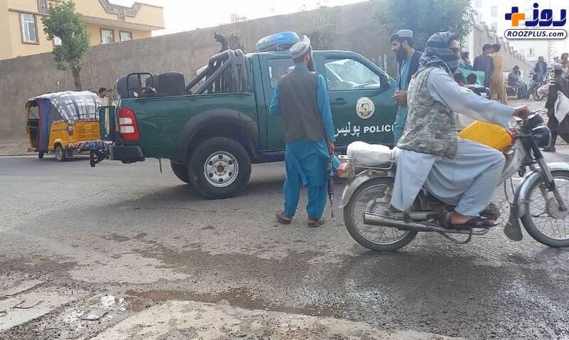 حمله به خودروهای طالبان در هرات +عکس