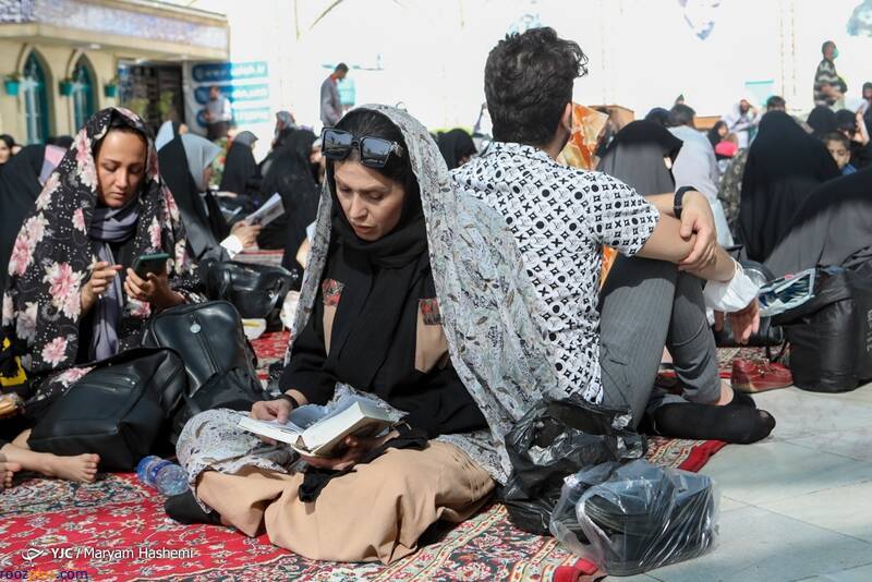 عکس/ مراسم دعای عرفه - تهران