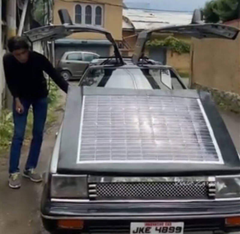 اتومبیل خورشیدی بال‌دار! +عکس