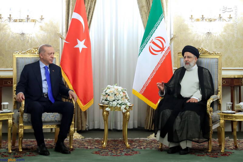 عکس/ دیدار و گفتگوی دوجانبه رئیسی و اردوغان