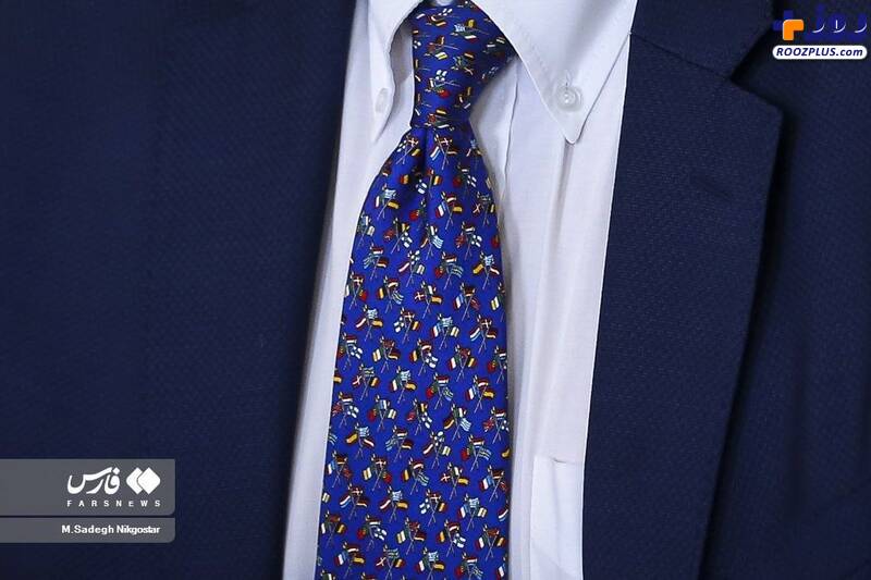 کراوات خاص ‎جوزپ بورل در تهران +عکس