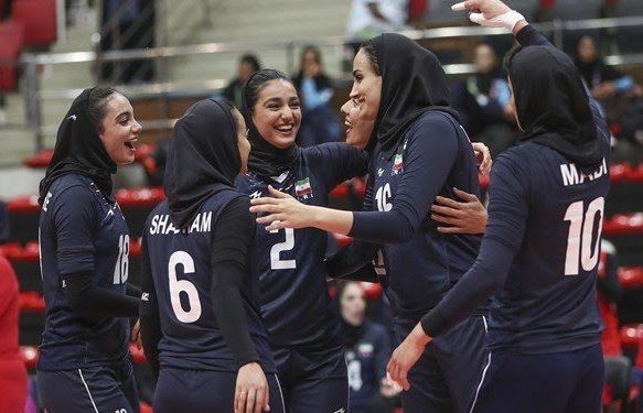 تاریخ‌سازی بانوان والیبالیست ایران