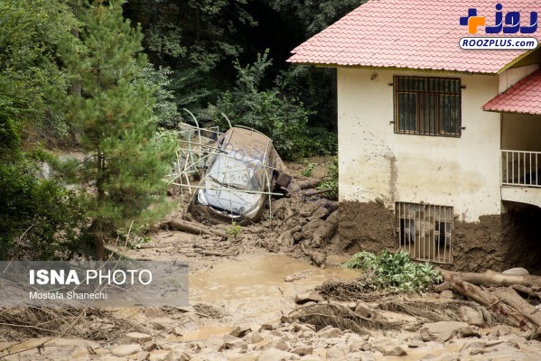خسارات سیل در غرب مازندران +عکس
