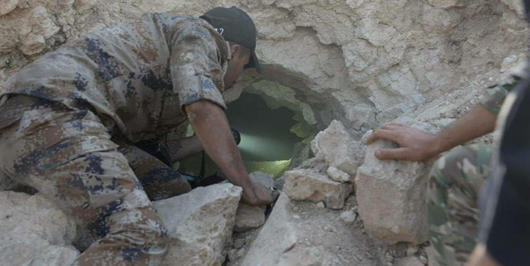 کشف یکی از مهم‌ترین مخفیگاه‌های داعش در شمال عراق