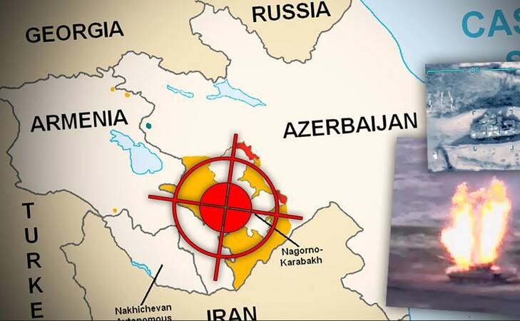 نگاهی به درگیری‌های جدید در منطقه قره‌باغ/ هشدار درباره قطع مرز ایران و ارمنستان و احتمال تغییر مرزهای بین المللی + نقشه و تصاویر