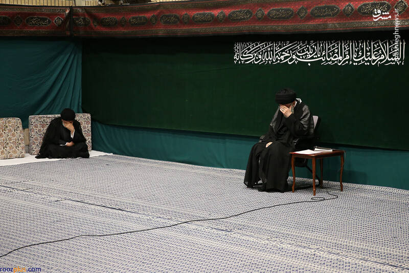 عکس/ حضور رئیسی در حسینیه امام خمینی(ره)