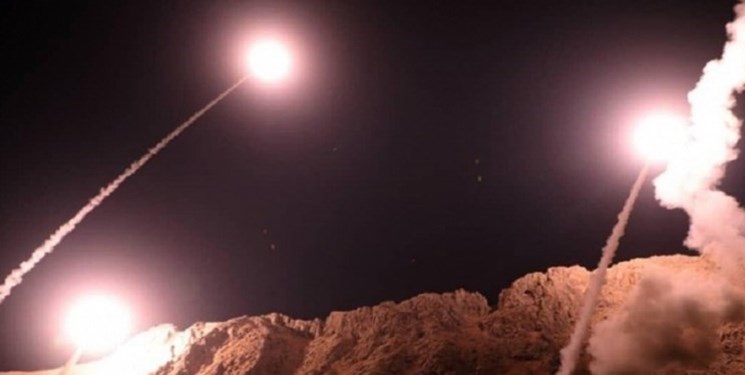 سقوط چند راکت در منطقه دیرالزور سوریه