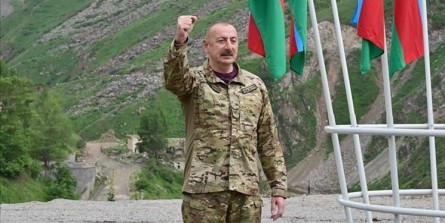 علی‌اف خبر داد؛ نیروهای جمهوری آذربایجان در لاچین مستقر شدند