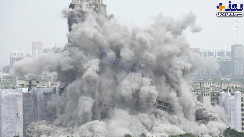تخریب برج‌های دوقلوی هندی +عکس