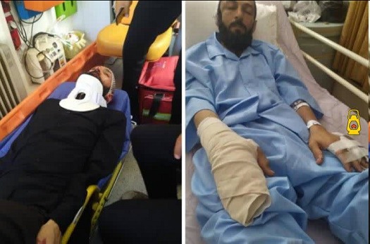 جزییات حمله به دو روحانی در قم با لوله آهنی +عکس