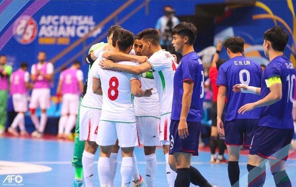 حریف تیم‌ ملی فوتسال در مرحله حذفی کاپ آسیا مشخص شد
