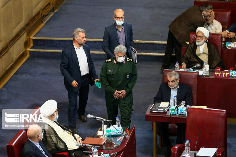 عکس/ حضور سردار قاآنی در جلسه مجمع تشخیص مصلحت نظام