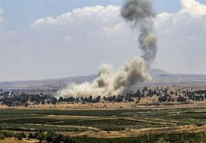 حمله موشکی به پایگاه ارتش آمریکا در میدان نفتی العمر سوریه