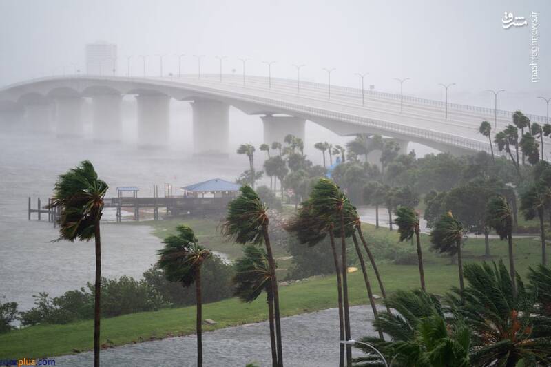 بلایی که طوفان بر سر فلوریدا آورد +عکس