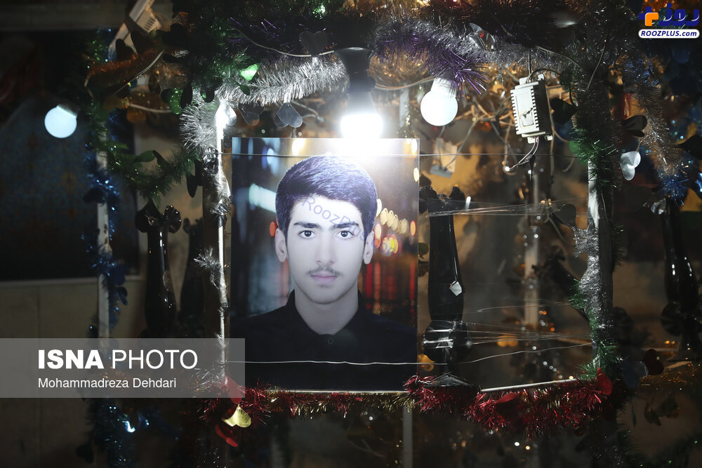 عکس/ حجله نوجوان شهید حادثه تروریستی حرم شاهچراغ