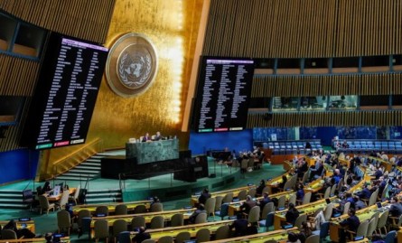 مجمع عمومی سازمان ملل برای اولین بار مراسم سالروز نکبت را برگزار می‌کند