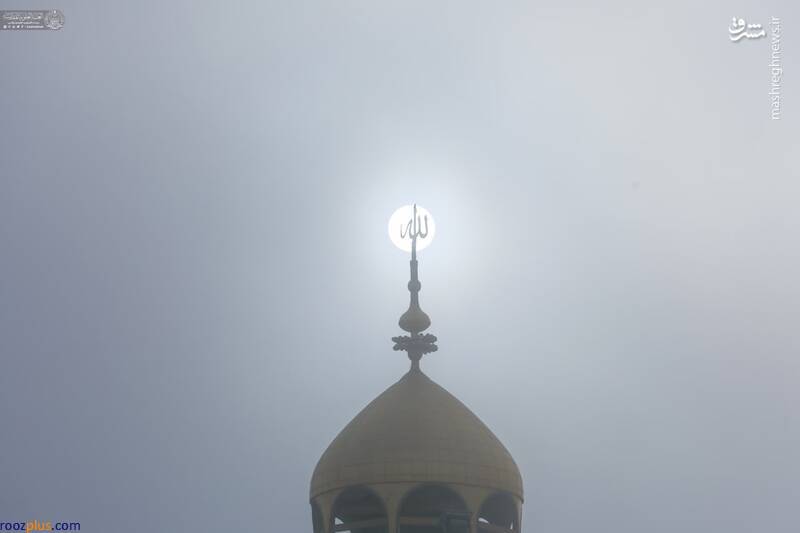 مه شدید در نجف اشرف +عکس