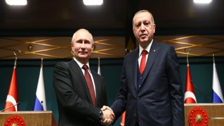 مکالمه تلفنی اردوغان و پوتین درخصوص تحولات اوکراین/ اهمیت پایان دادن به مناقشات روسیه و اوکراین از طریق مذاکره