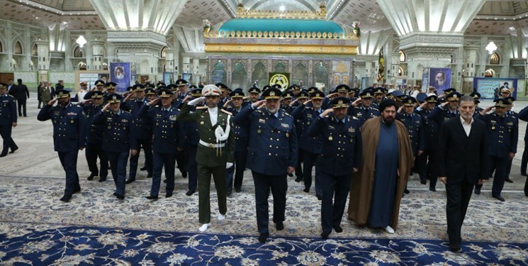 تجدید میثاق فرماندهان نیروی هوایی ارتش با آرمان های امام خمینی(ره)