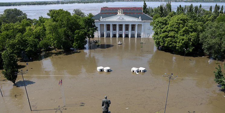 تخریب سد «کاخوفکا» 2700 خانه را زیر آب برد