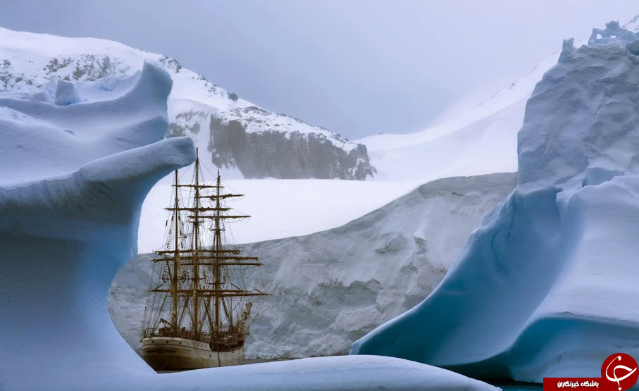 دنیایی کاملا متفاوت در قطب جنوب/ عکس