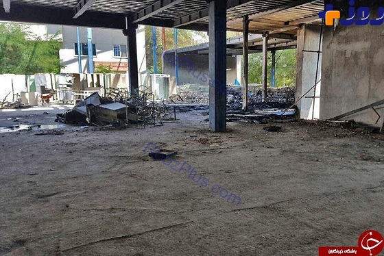 مهار آتش‌سوزی در بیمارستان قائم(عج) مشهد+تصاویر