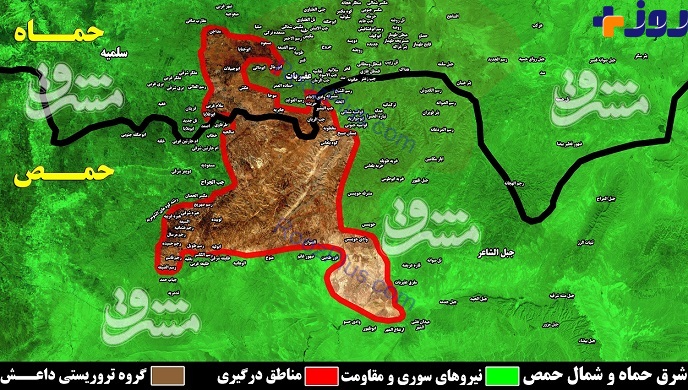 مستحکم‌ترین خط دفاعی داعش در آستانه سقوط + نقشه میدانی